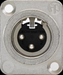 CONNECTEUR XLR MALE 3P