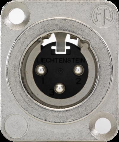 CONNECTEUR XLR MALE 3P